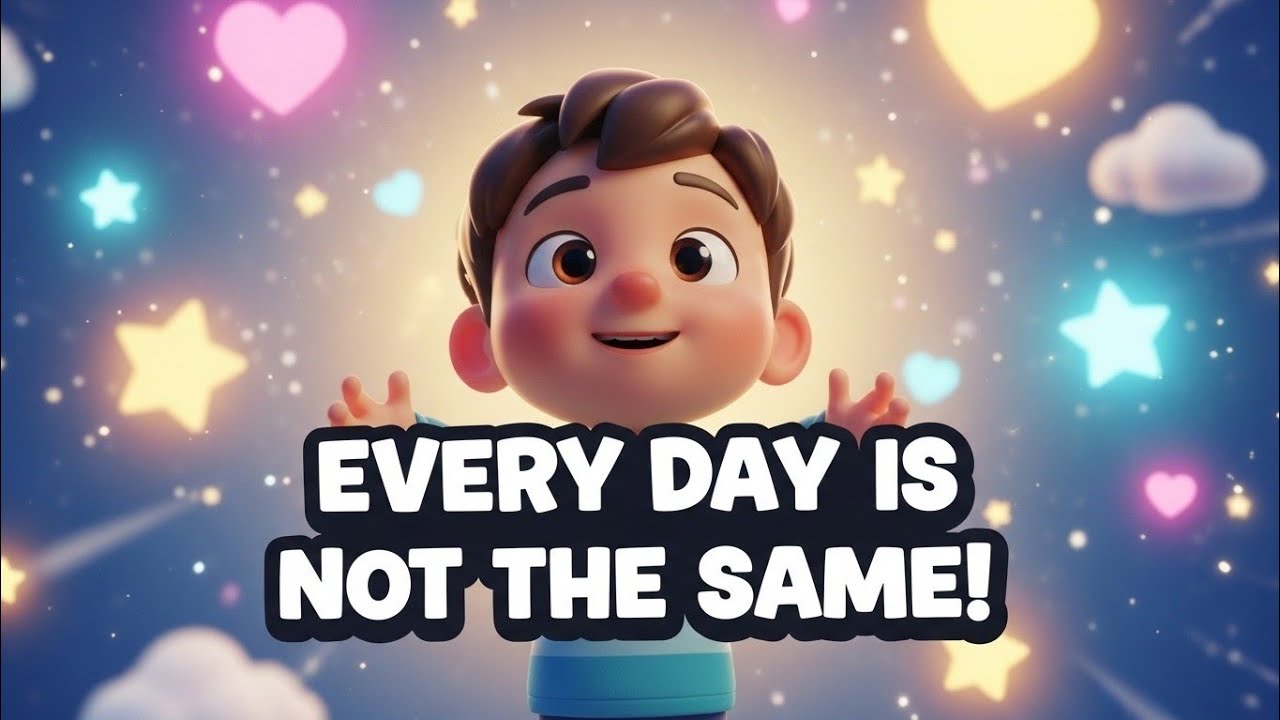 “Every Day is Not the Same | Fun & Positive Kids Rhyme About Feelings”