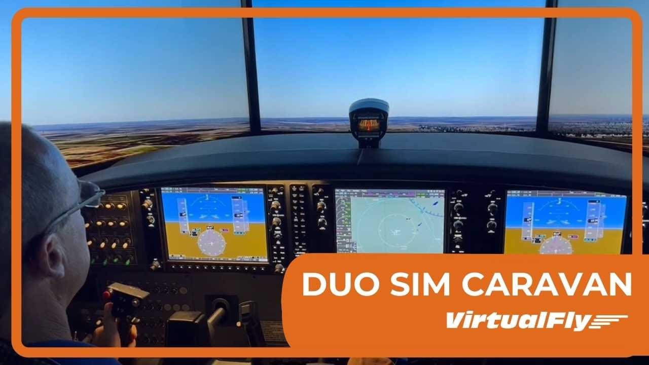 Caravan 208 Simulator TAKE-OFF | VIRTUALFLY