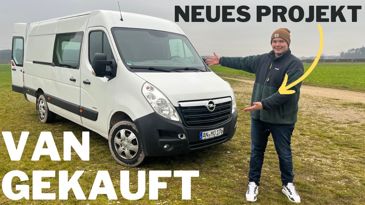 Wir haben einen Van GEKAUFT | Opel Movano Wohnmobilausbau | Vom Kasten zum Camper
