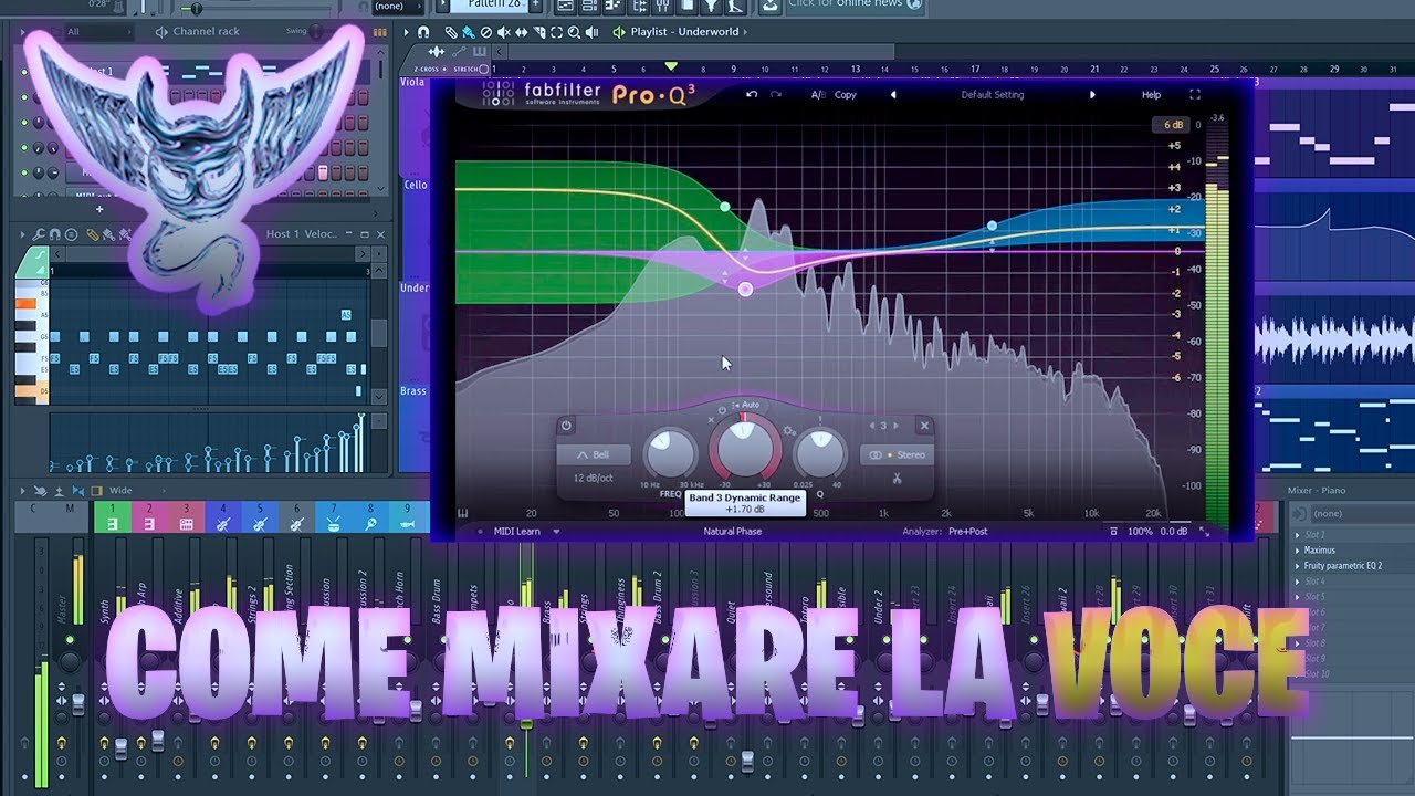 COME MIXARE UNA VOCE TRAP SU FL STUDIO! | 33devil