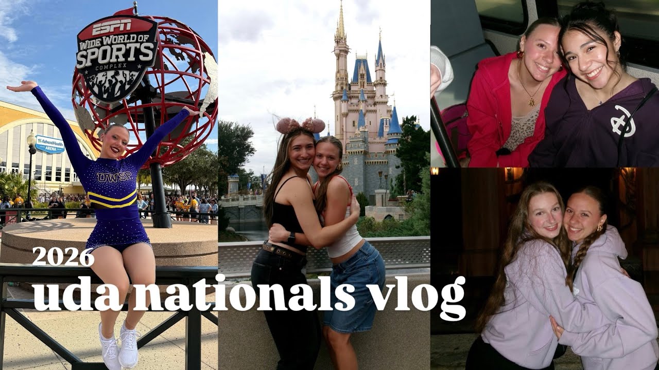 VLOG: dance team goes to uda nationals!!