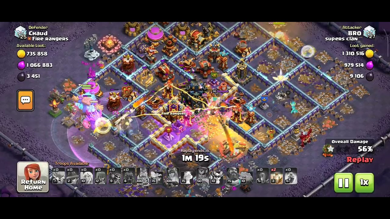 COC # ATTACKED 