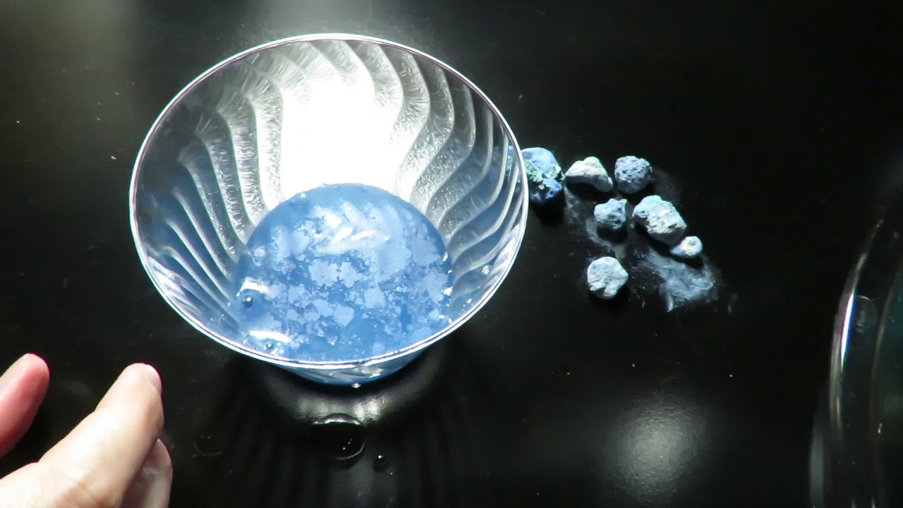 Making Pigment/Azurite/Levigation
