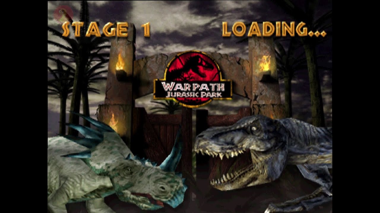 Warpath: Jurassic Park PS1 gameplay 08 STYRACOSAURUS | 1080p 60fps