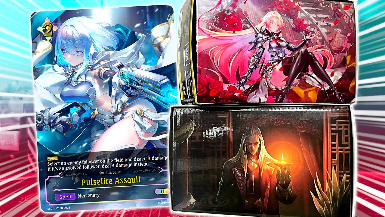 EXCLUSIVE Shadowverse Worlds Beyond Starter Set Opening!