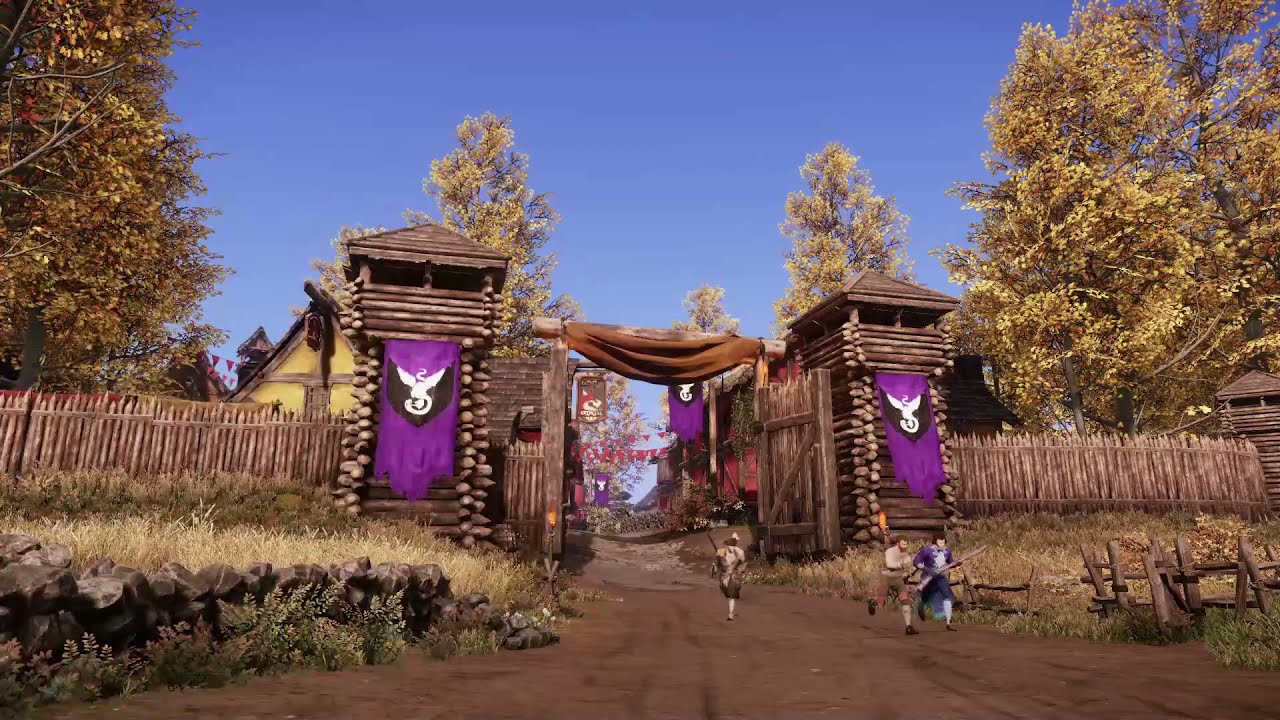 Exploring New World - Everfall Settlement