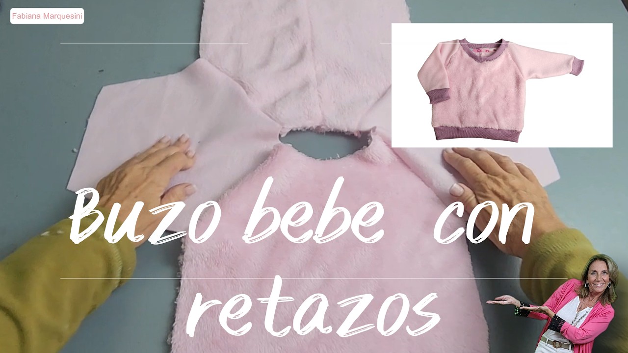 9Cómo hacer un BUZO PARA BEBÉ MANGA RAGLÁN con retazos- Fabiana Marquesini - 639