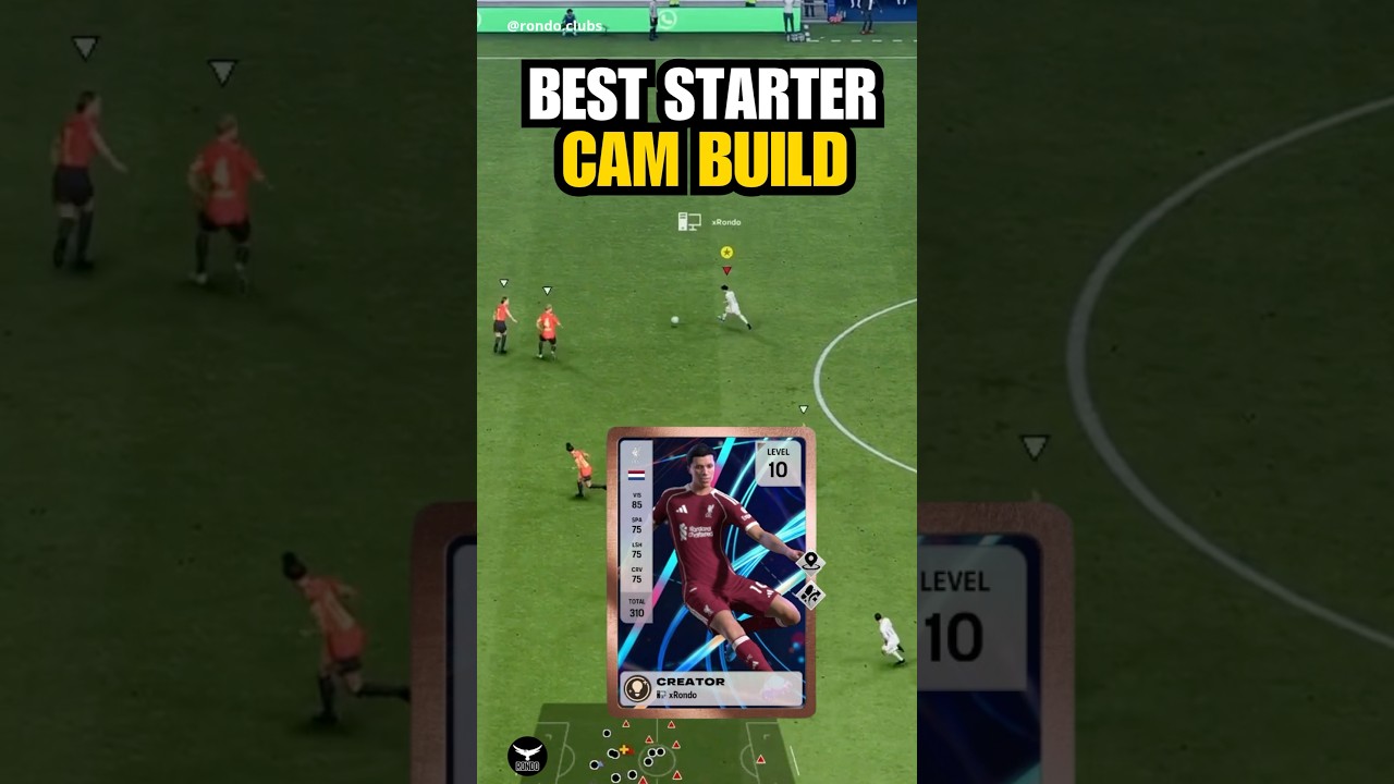 Best Starter CAM Build FC 26 Pro Clubs | Level 10 Creator 🥵 #eafc26 #proclubs