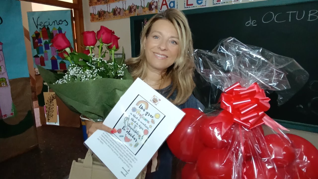 Sorpresa para la profe 