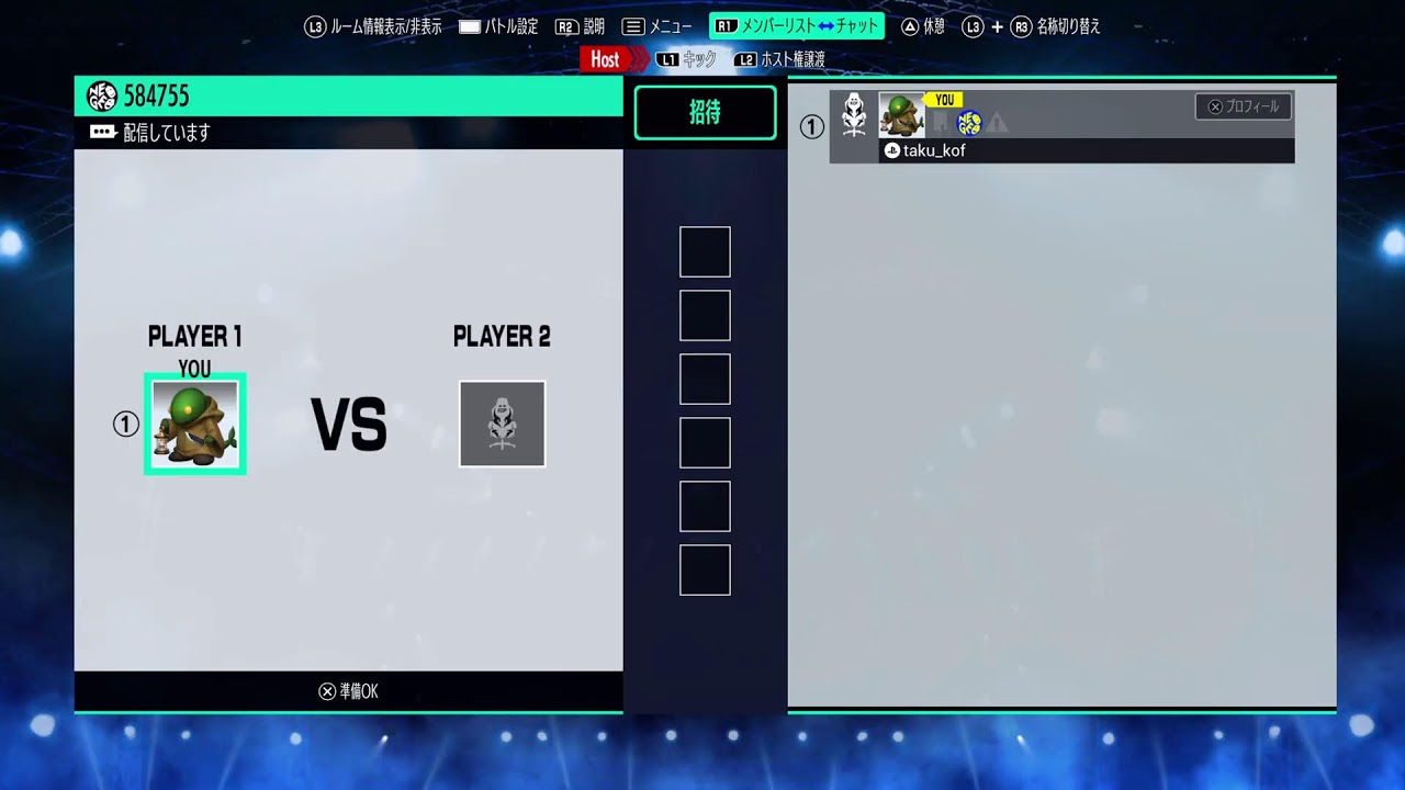 KOF15  てんこじスバル杯　配信