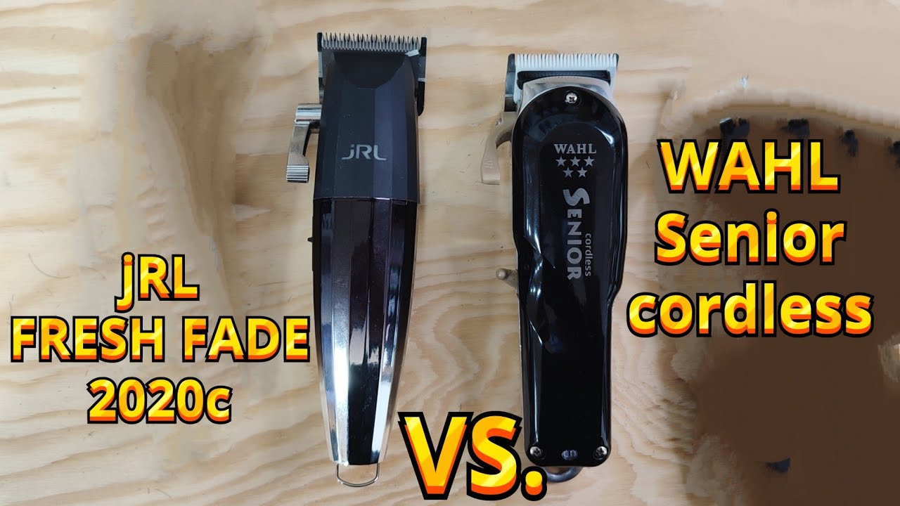 Comparativa WAHL SENIOR CORDLESS VS. jRL FRESH FADE 2020c