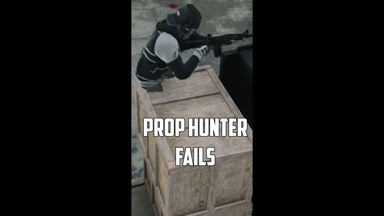 Prop Hunter Fails #Shorts