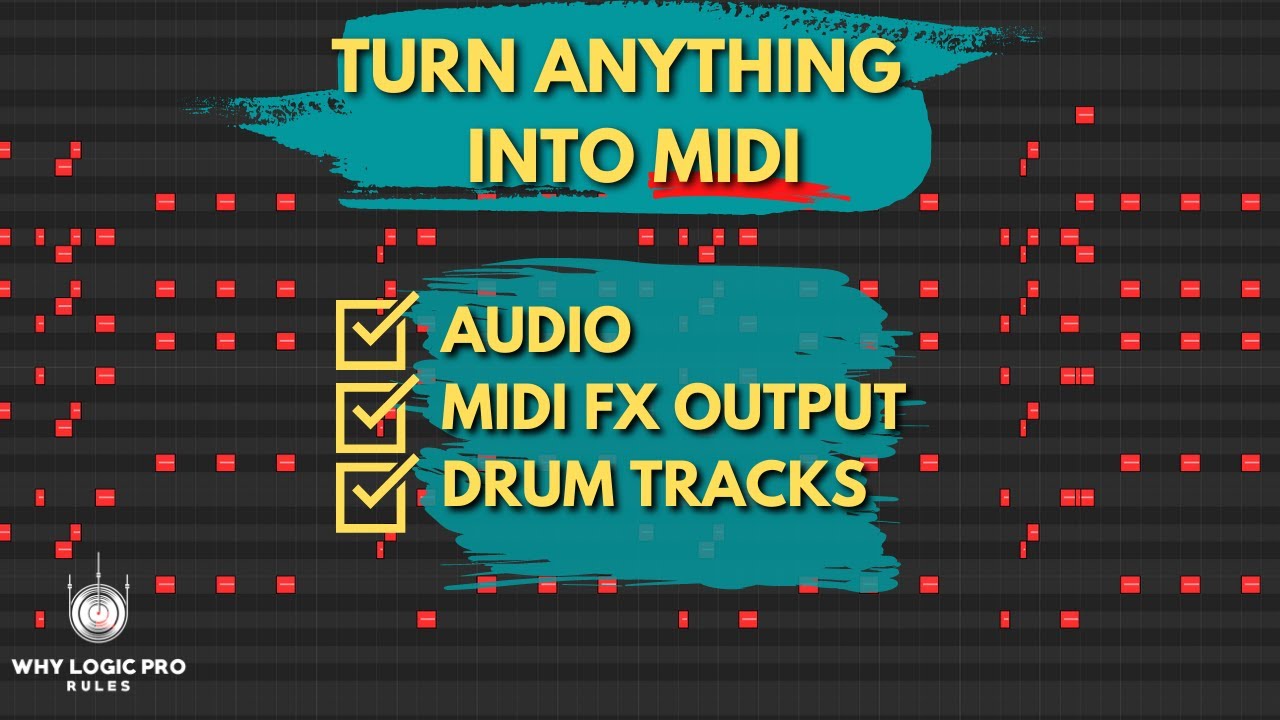 Convert Just About Anything to MIDI in Logic Pro