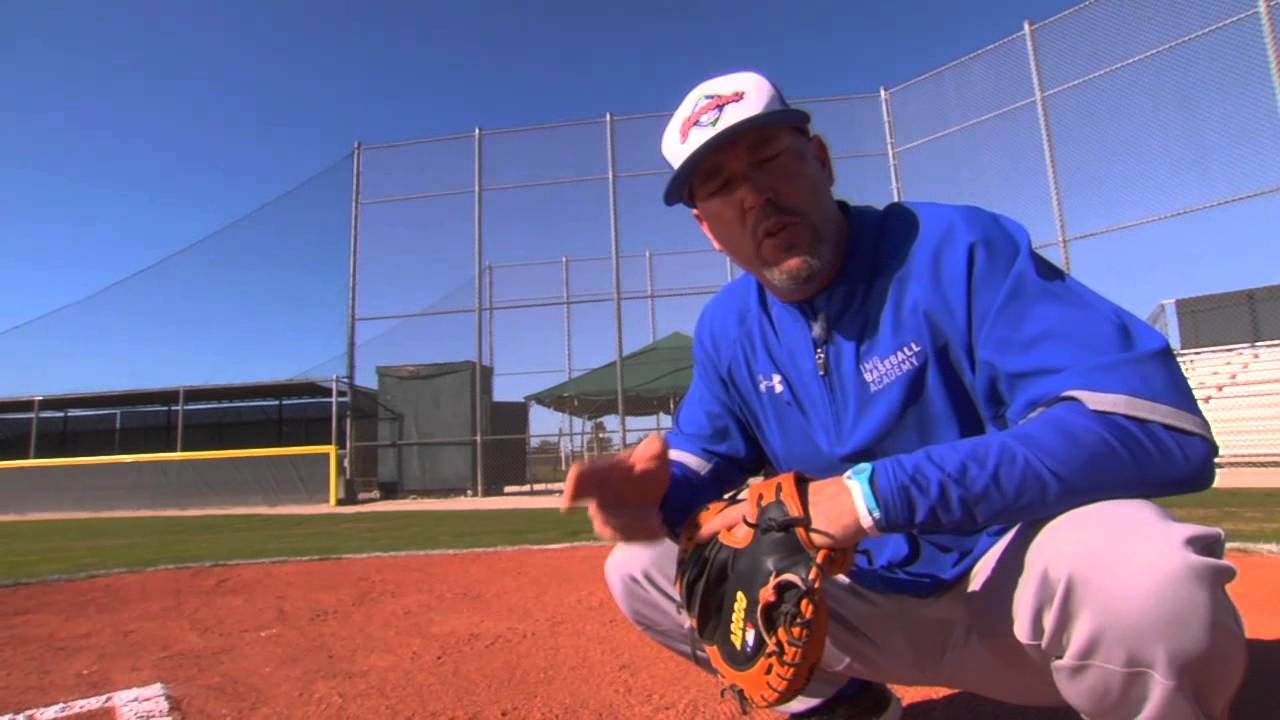 Receiving and Receiving Position - Catcher Fundamentals Series by the IMG Academy baseball (2 of 6)