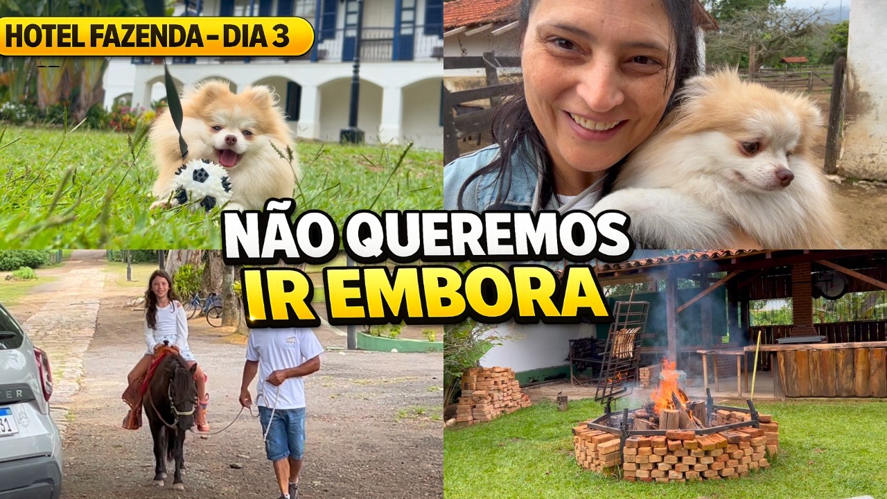3º DIA NO HOTEL FAZENDA: DESCANSO, RISADAS E NATUREZA