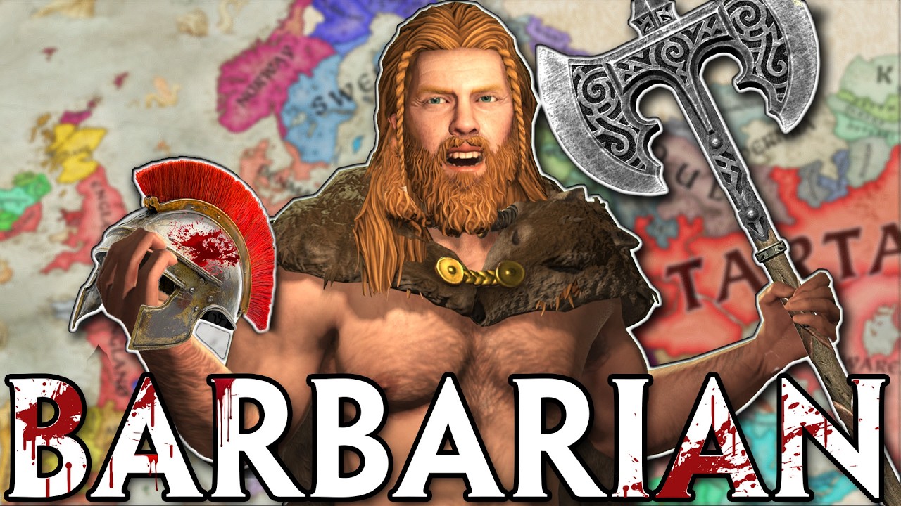 I Destroyed ROME as the BARBARIANS in Crusader Kings 3!