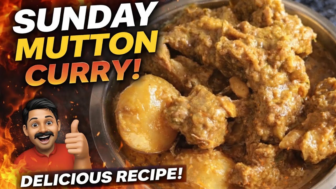 Sunday Without Mutton? Impossible! | Bengali Mutton Curry Recipe #food #trending #lunch 