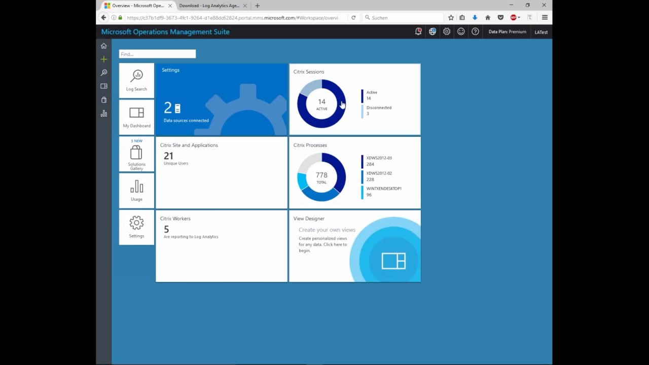 LogAnalytics - Take control of your RDS, VDI and XenApp infrastructure!