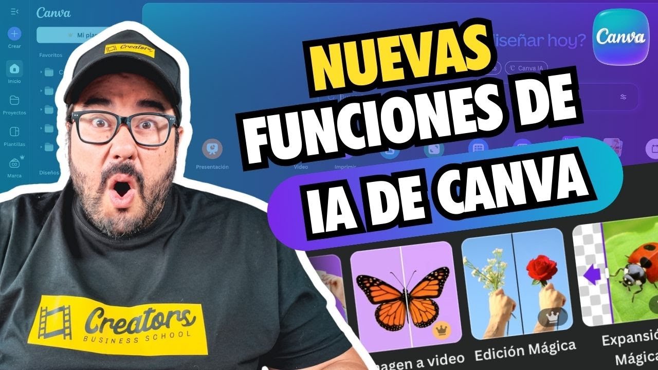 Cómo usar la INTELIGENCIA ARTIFICIAL al de CANVA