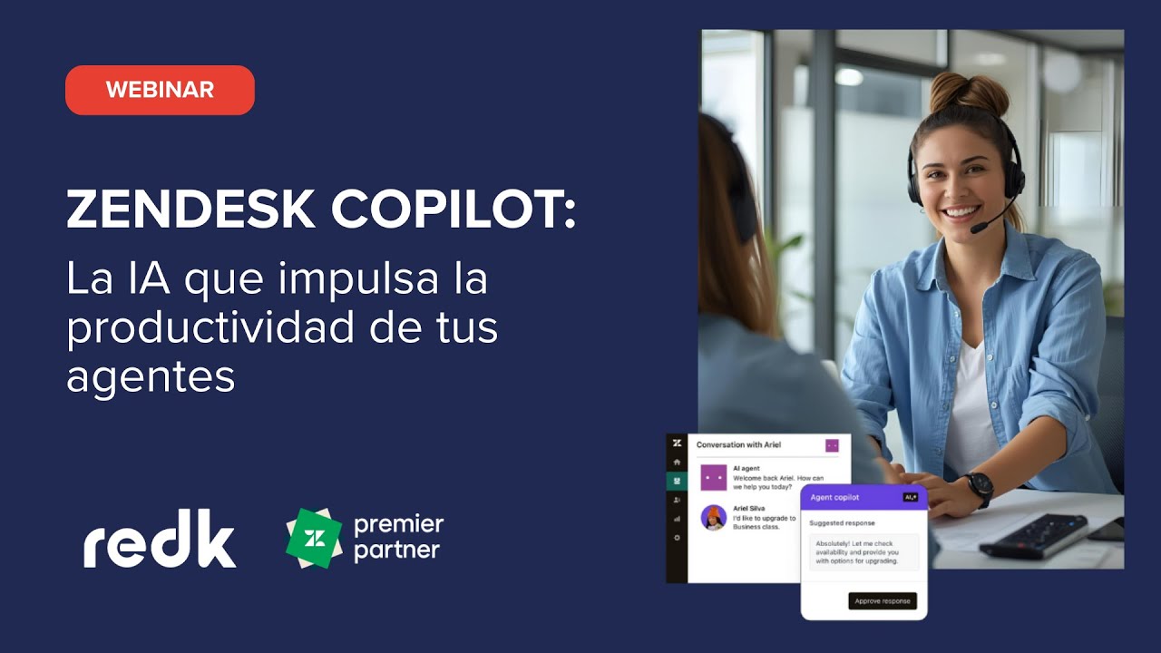 Zendesk Copilot: la IA que impulsa la productividad de tus agentes