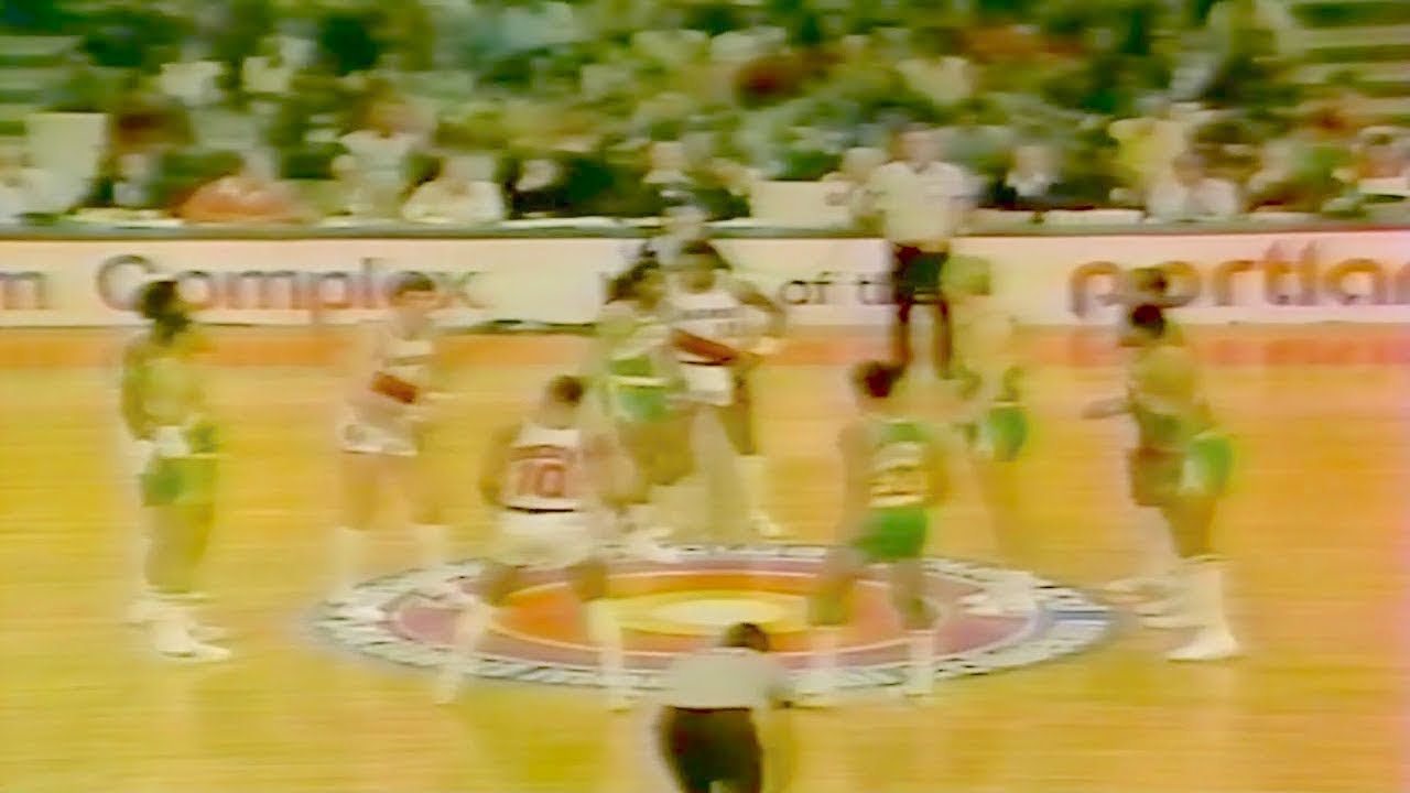 1980 Blazers vs Sonics Rare Full Game 2 (1 OT!)