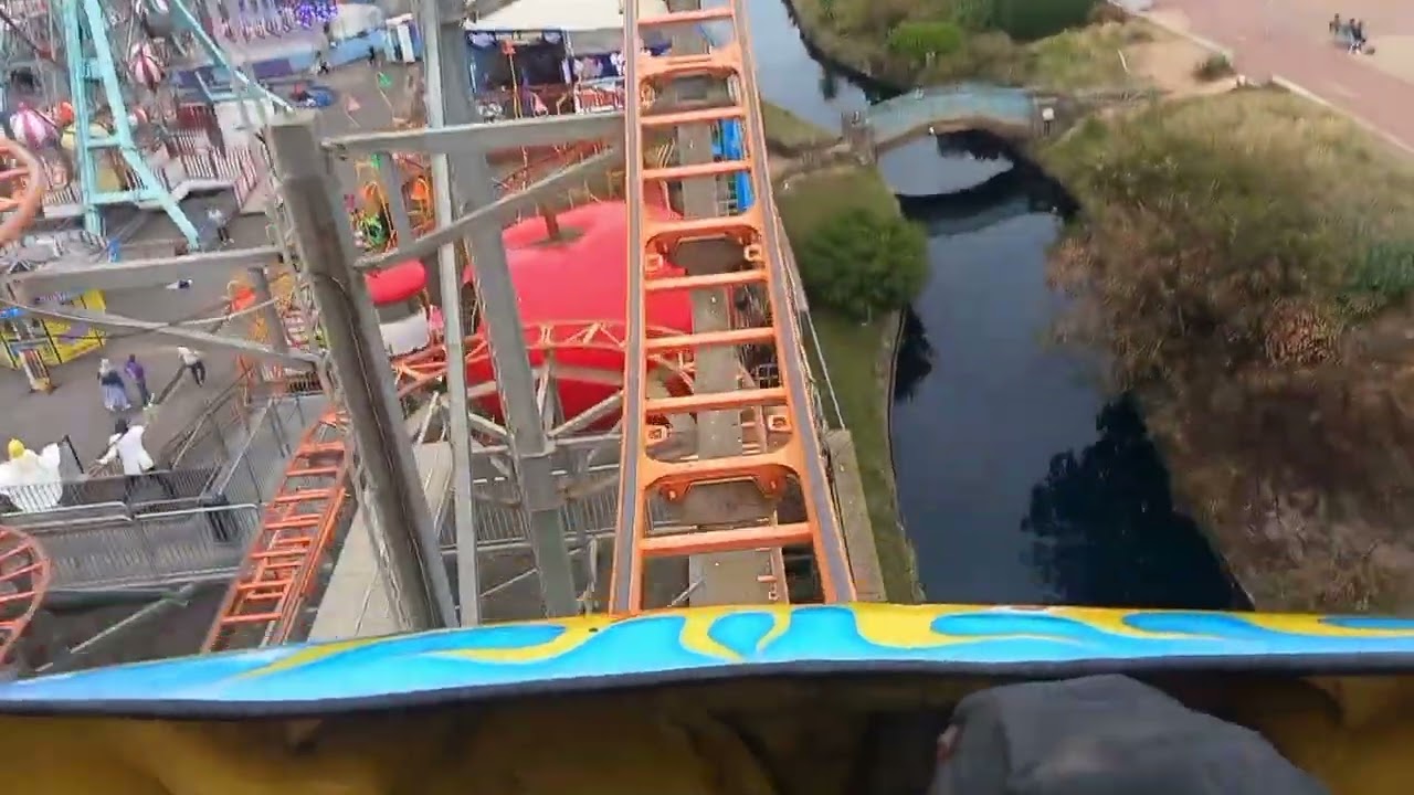 ROKIN ROLLER At Bottons Pleasure Beach/On-Ride 