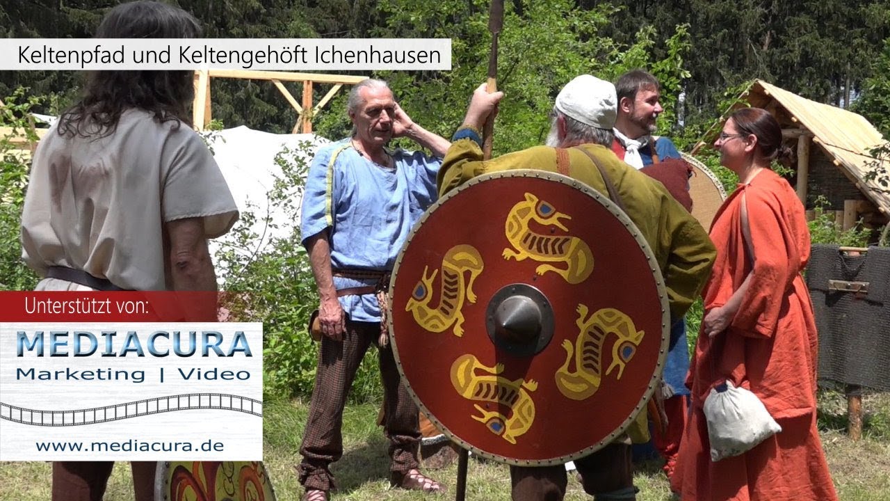 Kultur im Landkreis Günzburg - Keltenpfad und Keltengehöft Ichenhausen - Heimatgeschichte