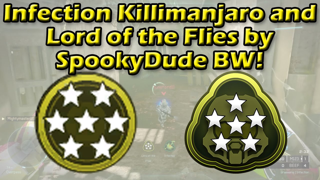 Halo 5 - Infection Killimanjaro and Lord of the Flies by SpookyDude BW | Clip Showcase!