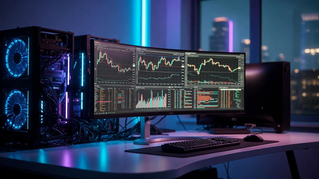 Music for Technical Analysis  Trading Focus | Market Analysis Session | Flowmind Music