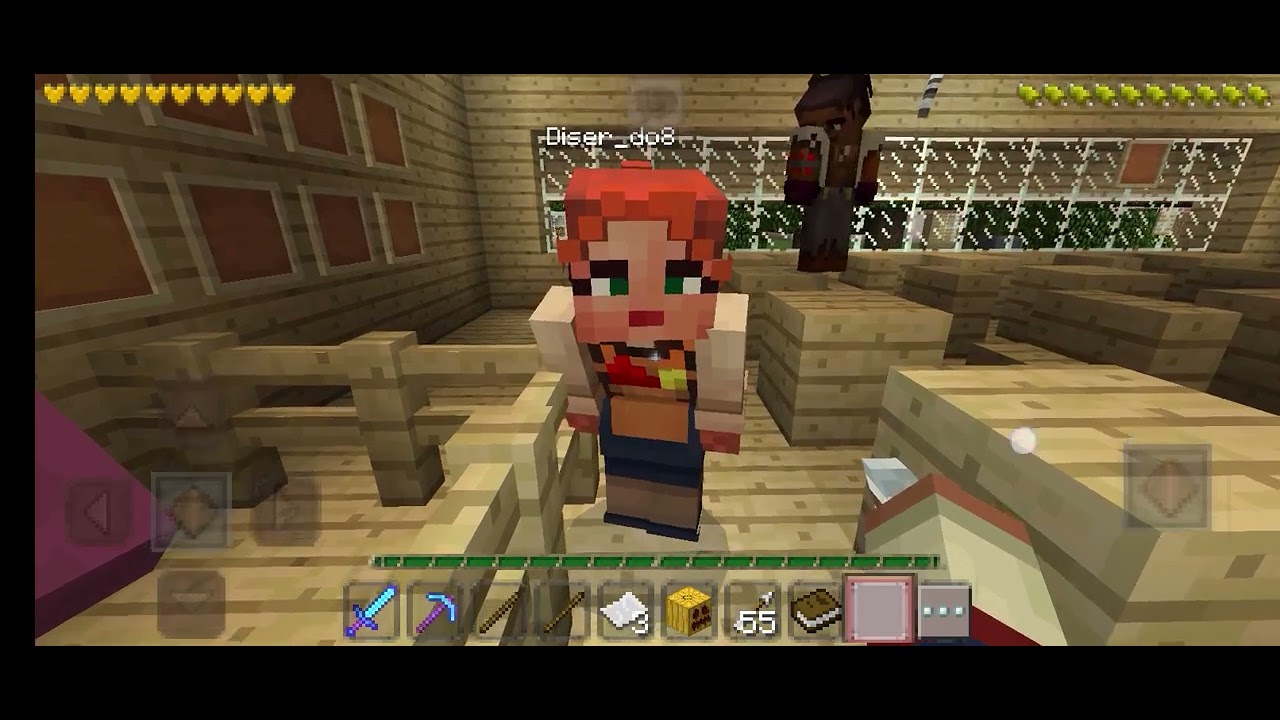 Minecraft: lekin maktab vidiosi