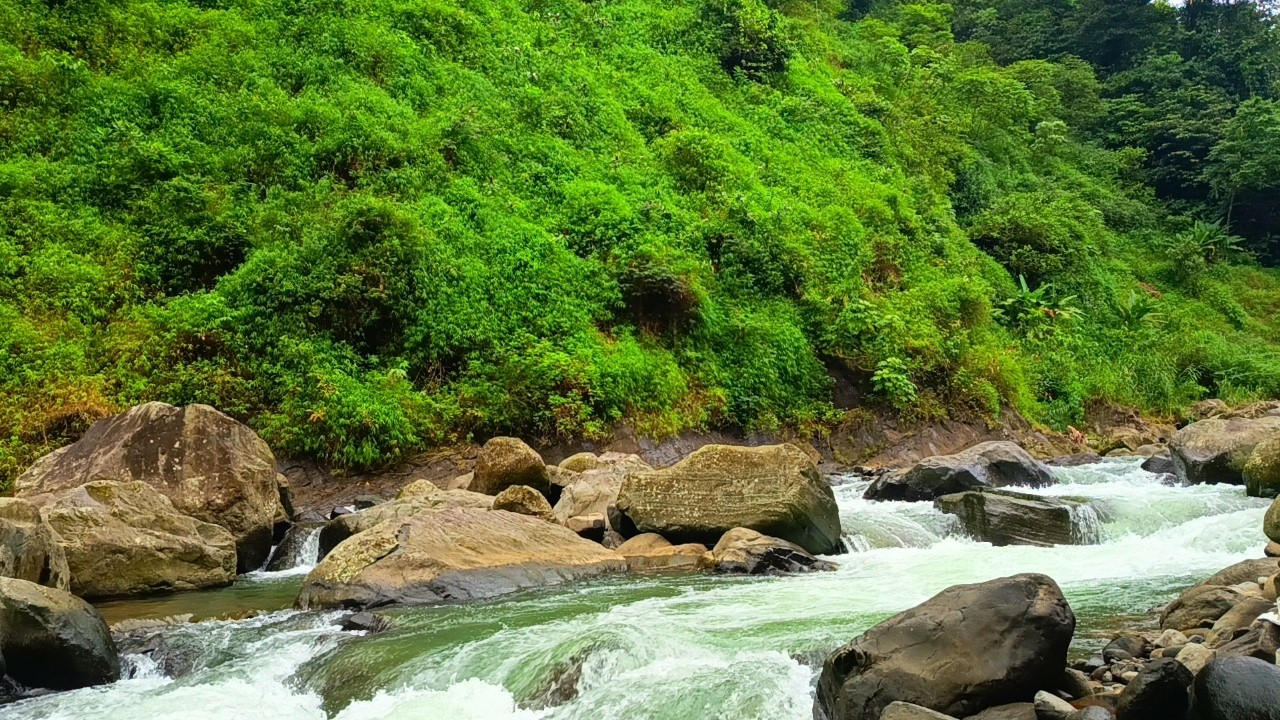 Tranquil River in the Mountains | 6 Hours of Relaxing Nature Sounds