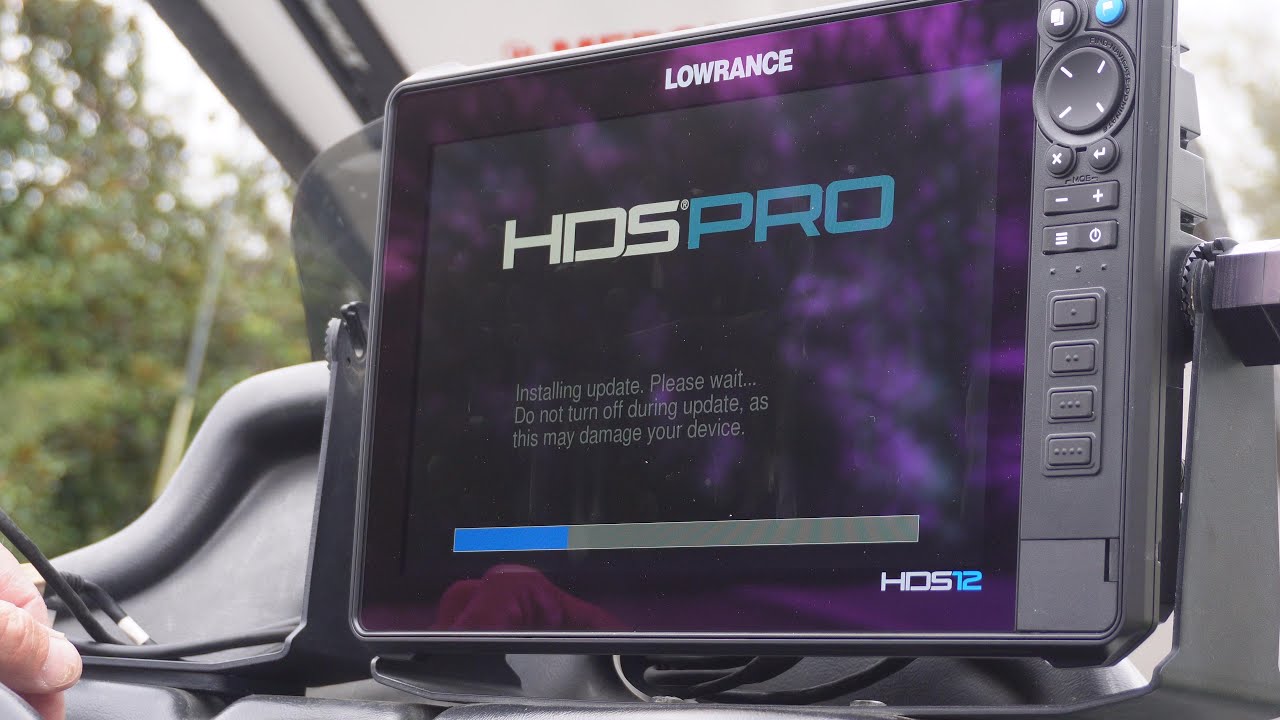Как обновить Lowrance HDS Pro с помощью обновления ПО 25.2