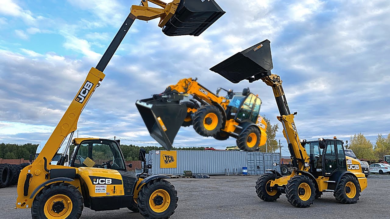 Полный обзор JCB TM320-Телескопический погрузчик jcb