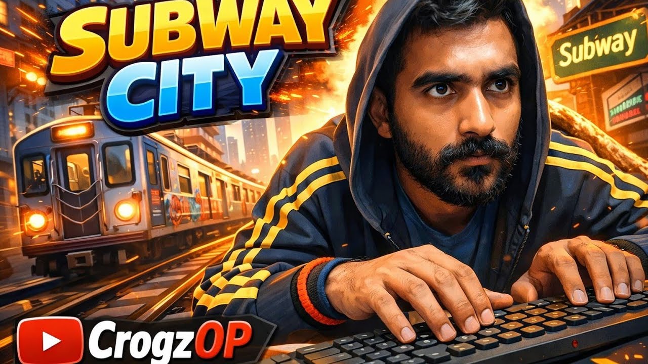 Top Run Banake Rahunga 😡😡 | Road to 10k Subscribers | Subway Surfers City LIVE | CrogzOP 🤜🏻🤛🏻