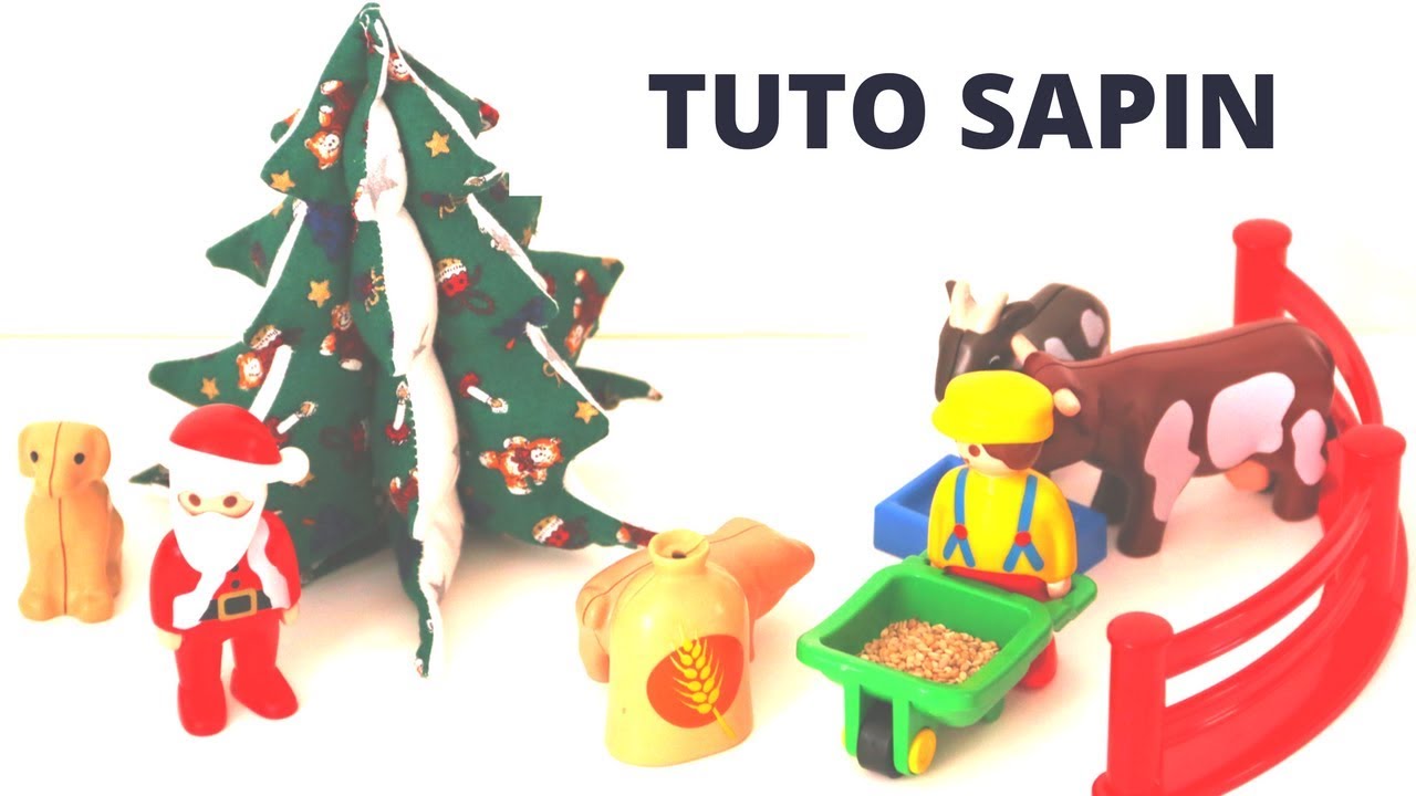 Tuto couture : coudre un sapin de noël 🎄  facile !
