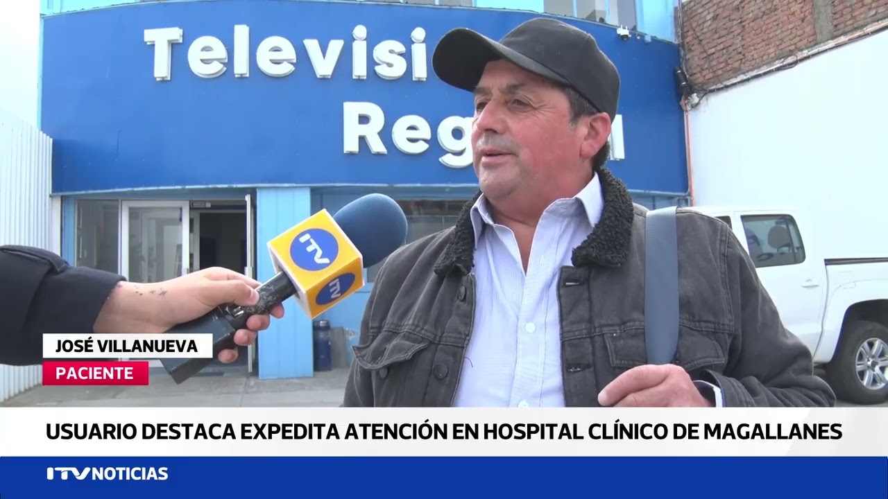 Usuario destaca expedita atención en el Hospital Clínico de Magallanes
