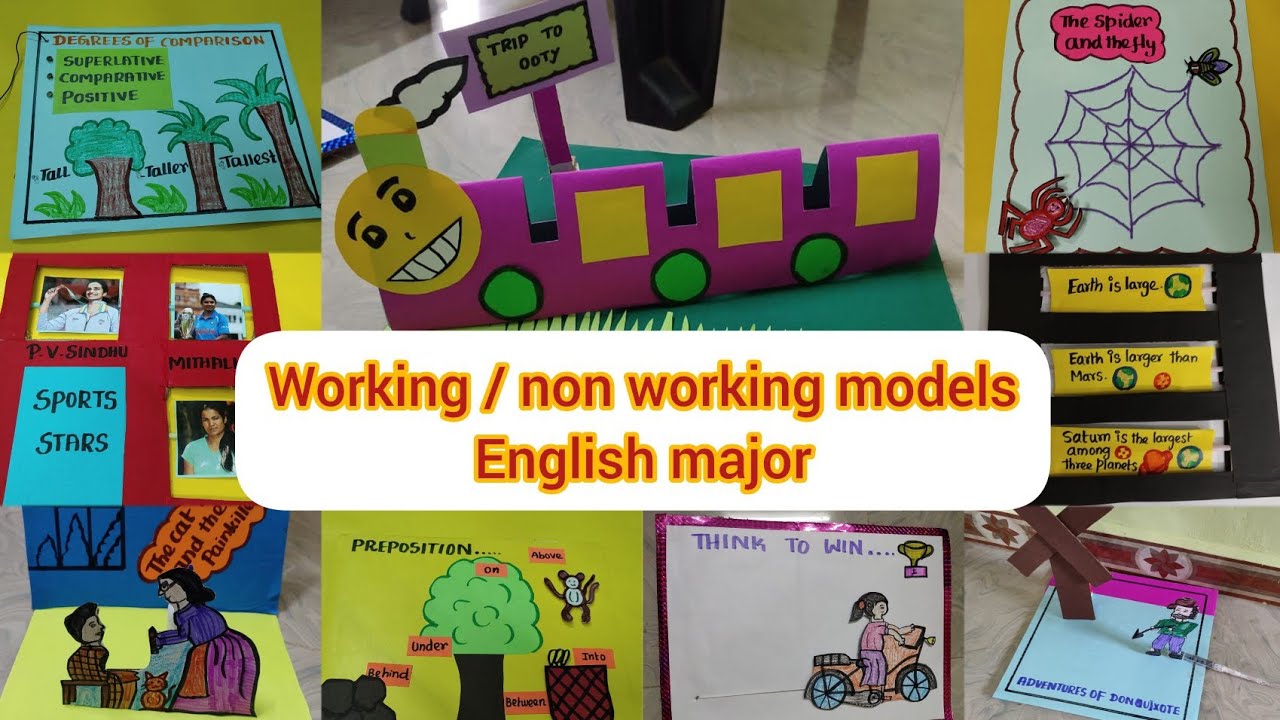 English working models / Non working models
