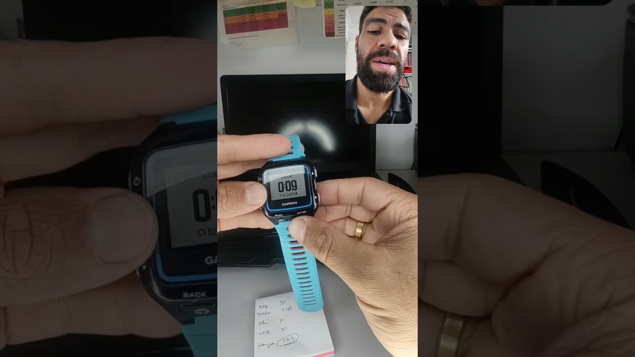 Treinos estruturados de natação utilizando o Garmin