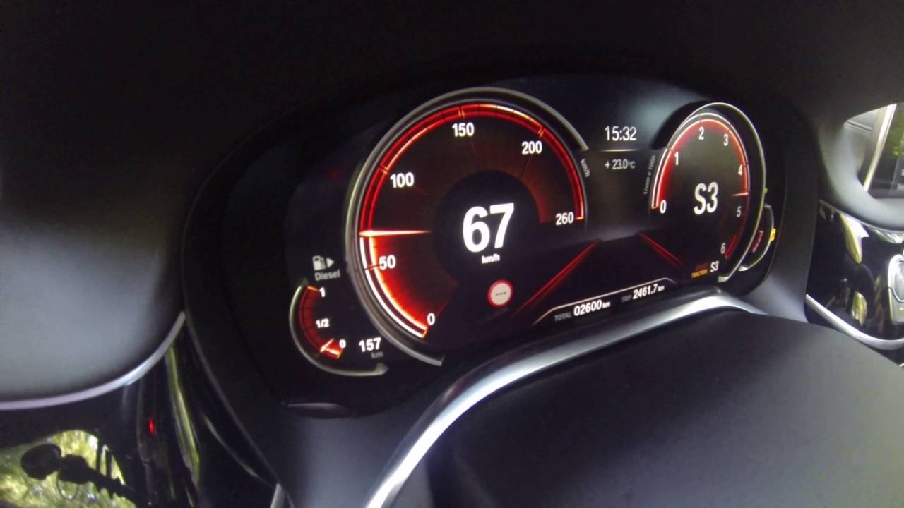 2016 BMW 750d xDrive 0-100 km/h Acceleration