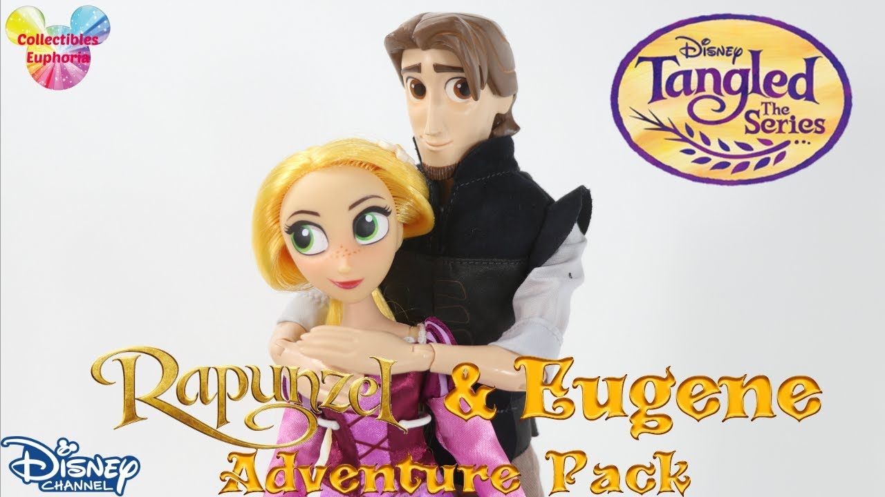 UNBOXING: JCPenney Disney Collection: Rapunzel & Eugene Adventure Pack Dolls Review