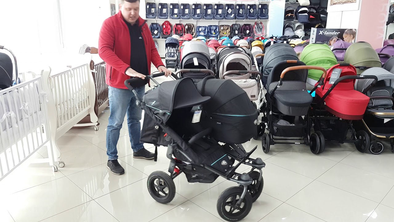 Коляска для двойни TFK TWIN  2 В 1