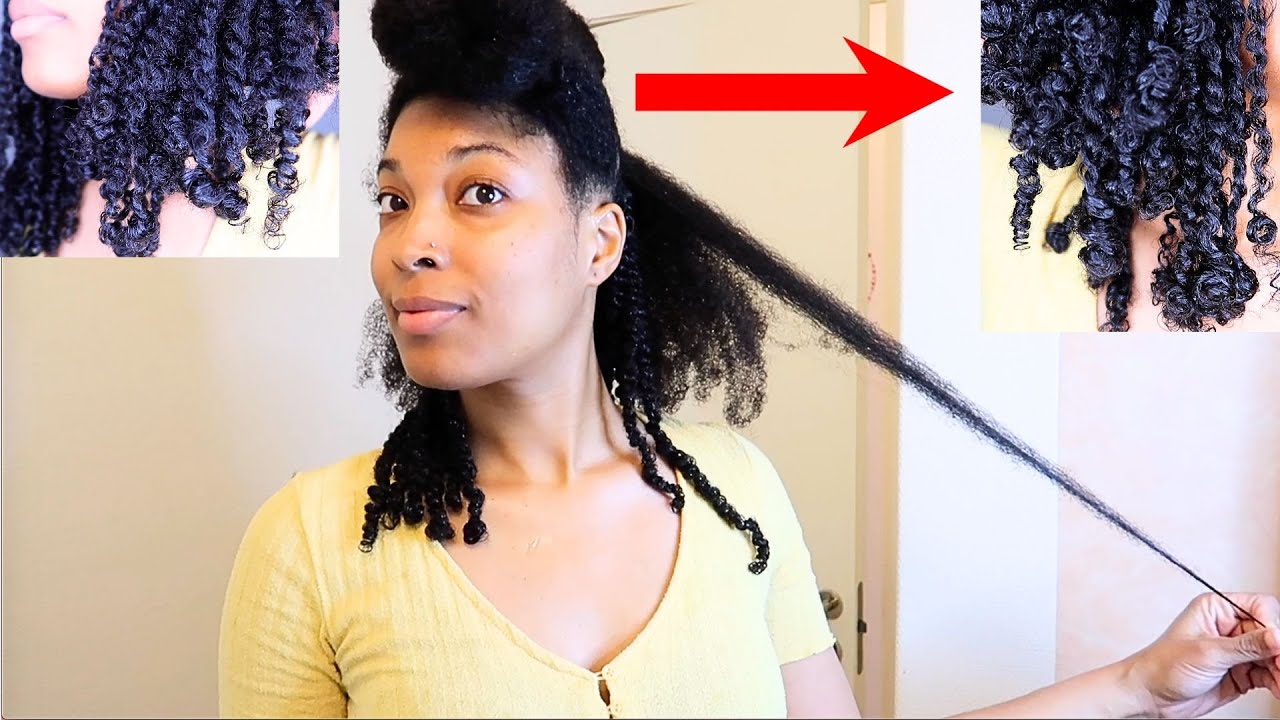 DO THIS NATURAL HAIRSTYLE FOR MASSIVE HAIR GROWTH AND LENGTH RETENTION !