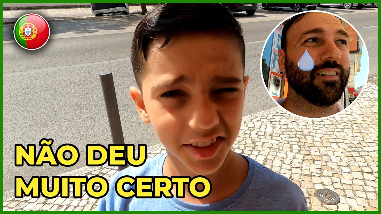 Primeiro corte de cabelo em Portugal - Thaisa Tonin