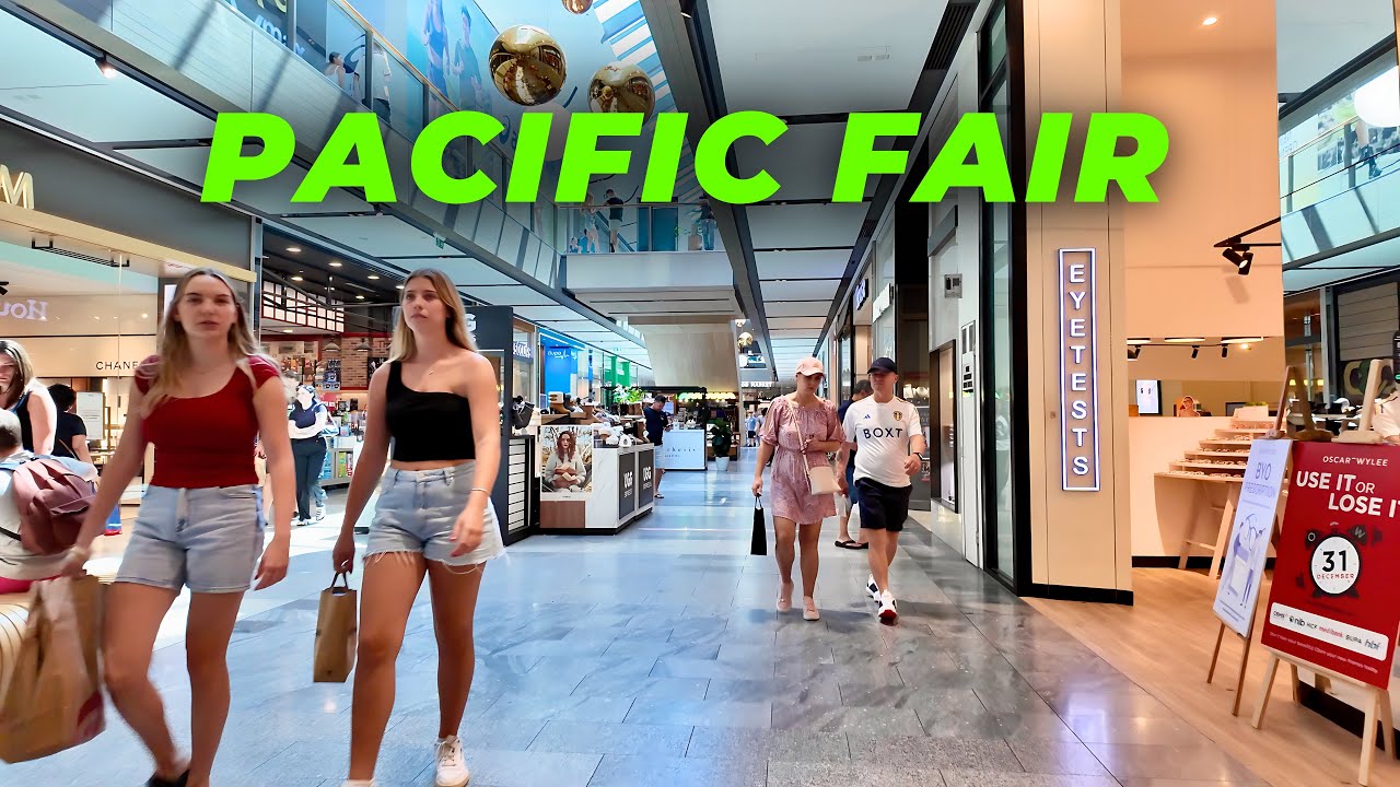 Luxurious Pacific Fair Shopping Centre Tour || Premier Shopping & Dining in Gold Coast 🇦🇺