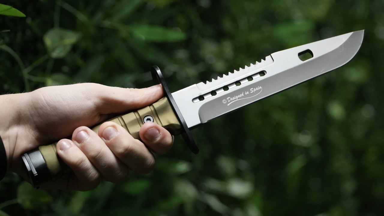 🔪🎖️ TOP 3 MEJORES CUCHILLOS TÁCTICOS para SUPERVIVENCIA ⛰️