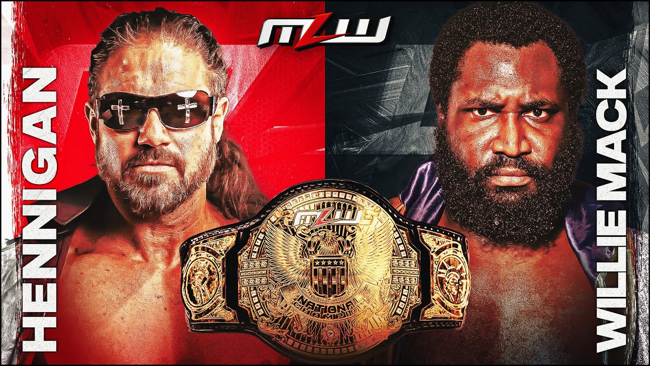 John Hennigan vs Willie Mack | MLW National Openweight Title Match