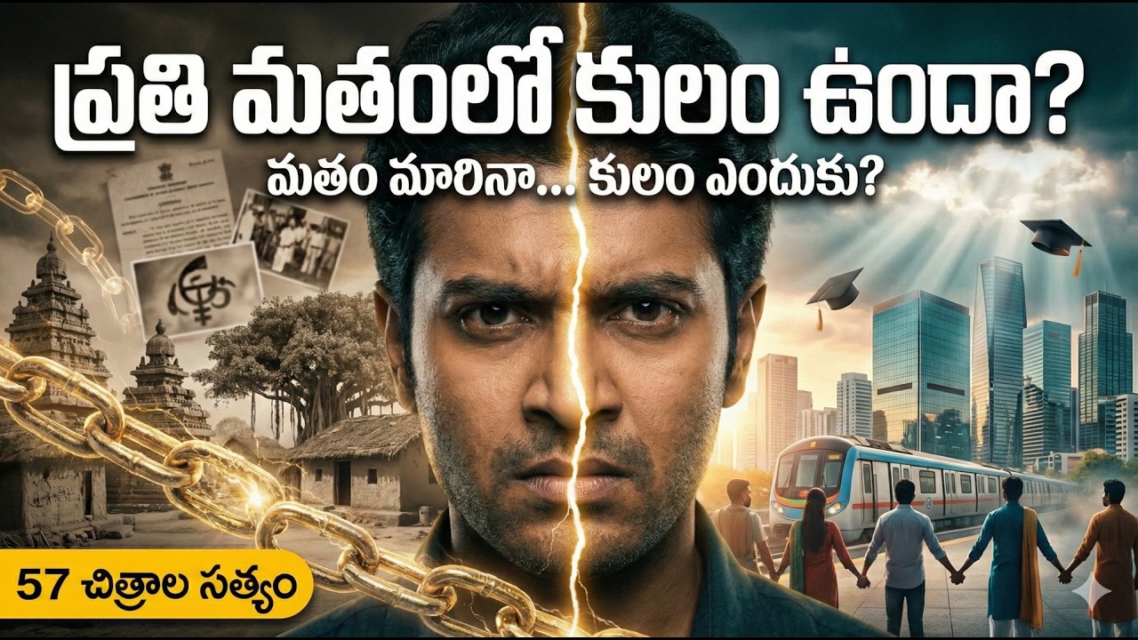 ఈ వీడియో చూసిన తర్వాత కులం గురించి మీ ఆలోచన మారిపోతుంది. మతం మారినా కులం ఎందుకు మారదు???