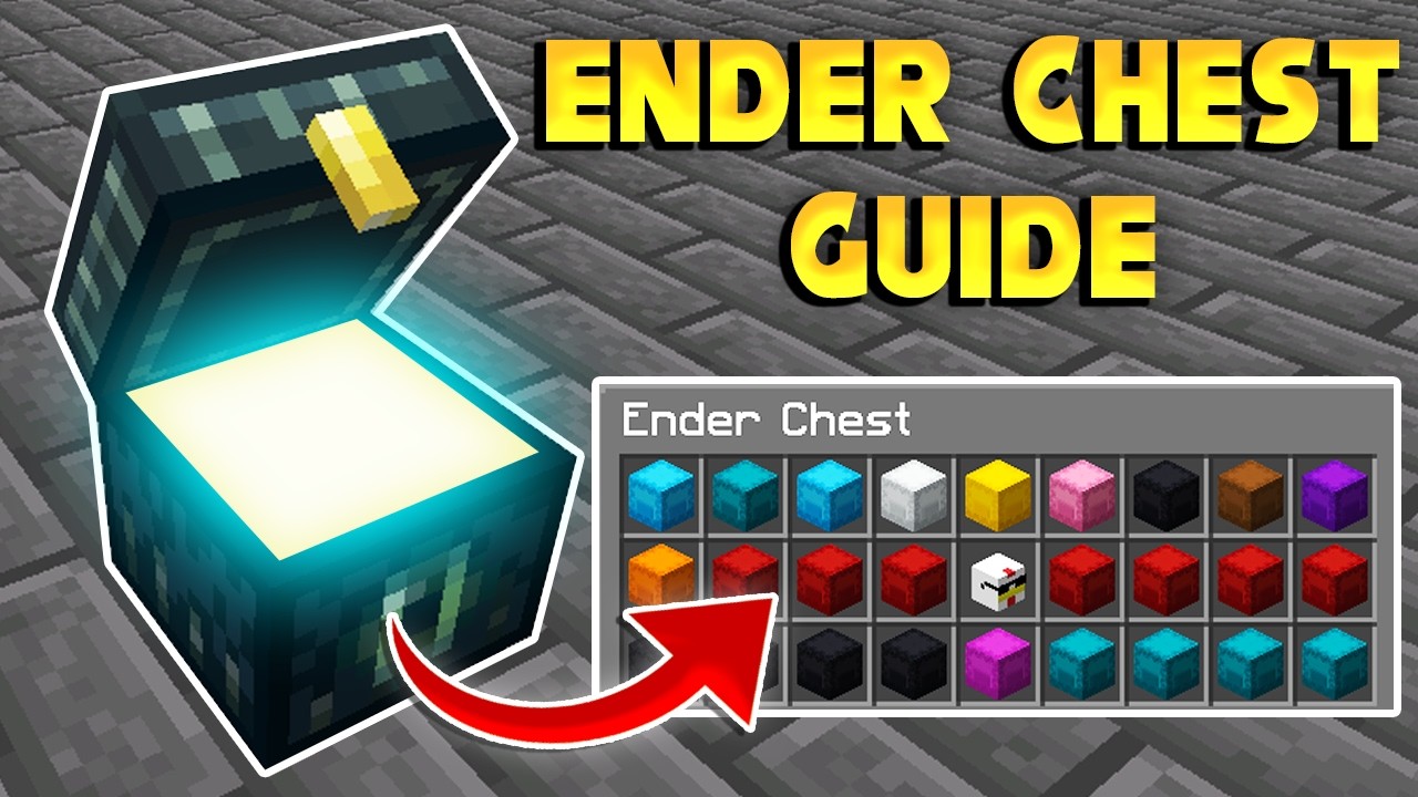 How to ORGANIZE Your ENDER CHEST In Minecraft