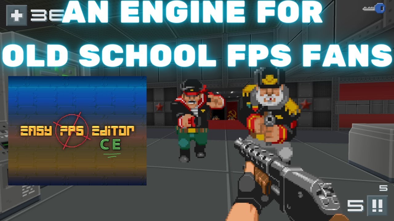 Лучший игровой движок для новичков в жанре Boomer Shooter!