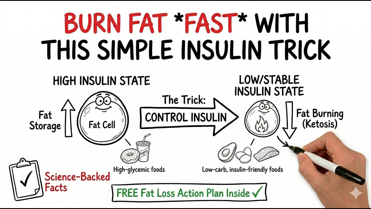 Burn Fat FAST with This Simple Insulin Trick